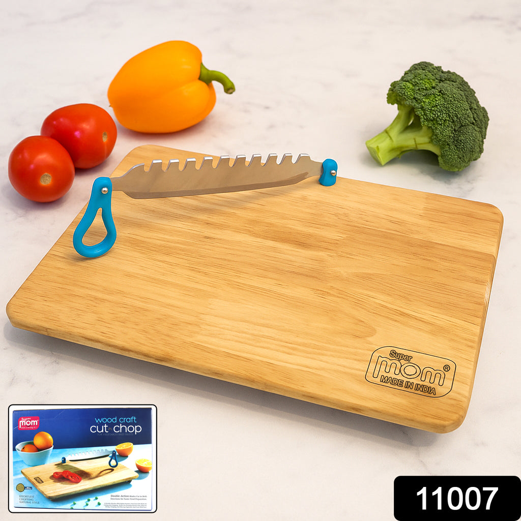 Supermom Wooden Craft Cutting And Chopping Board (1 Pc)