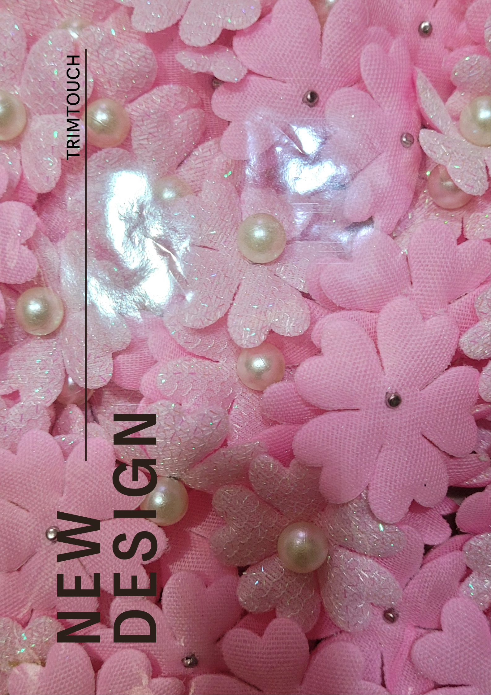 Imported fabric flower motifs