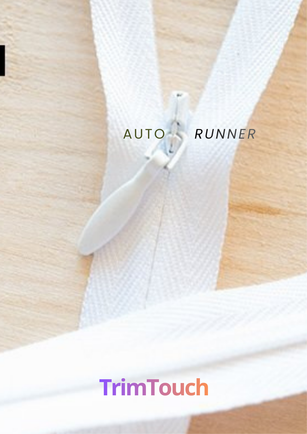 White Nylon Concealed Invisible Zipper for High-Fashion Garment Making, Boutique Dresses, Home Textiles, Cushions, and Bags Sewing, Handmade, Clothes, Garment (16 Inch, White, Pack of 50)